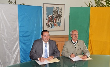 Unterzeichnung Planungsvereinbarung 2013