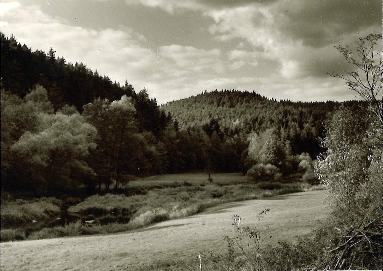 Archivfoto Sperrenstelle (Blick Richtung Kreisstraße)