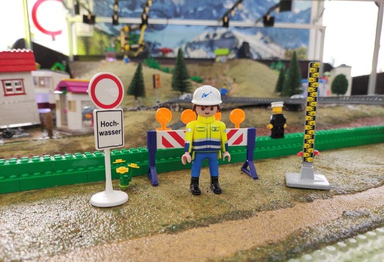 Impressionen vom Naturgefahrenmodell